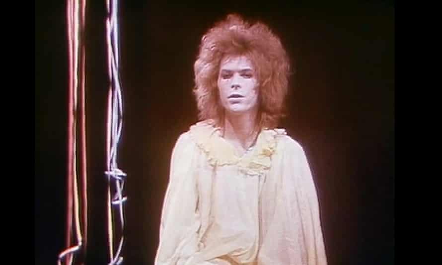 David Bowie in Pierrot in Turquoise