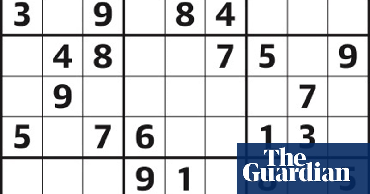 sudoku 4571 expert life and style the guardian