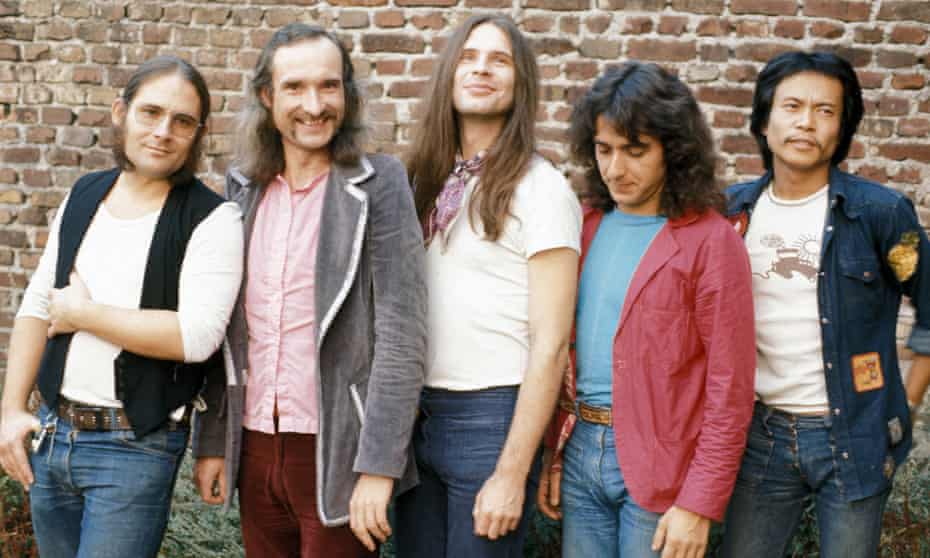 Irmin Schmidt with German rock group Can in 1970. 