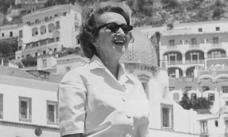 Transformative writing: Alba de Céspedes in Positano, Italy, circa 1950.