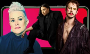 Australian music artists Katie Noonan, Kira Puru and Brendan Maclean.