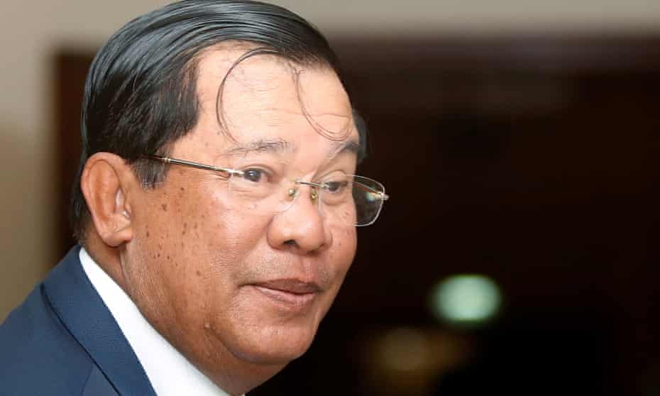 Cambodia’s prime minister, Hun Sen