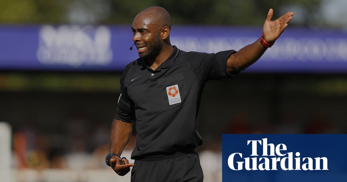 Referee Sam Allison: As a black man in this world there are challenges