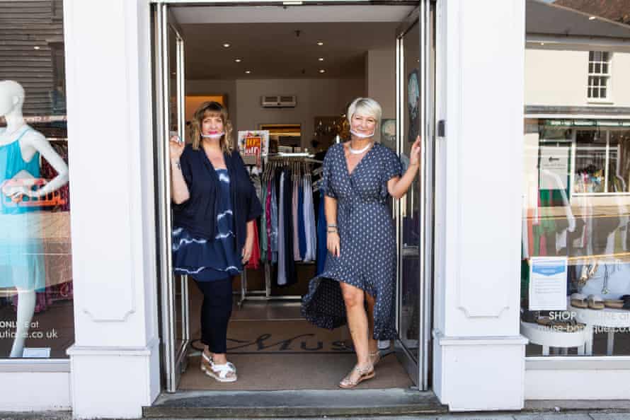 Jayne Ralph, left, and Katie Charman at Muse Boutique in Bishop's Stortford