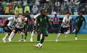 Moses sots home the penalty.