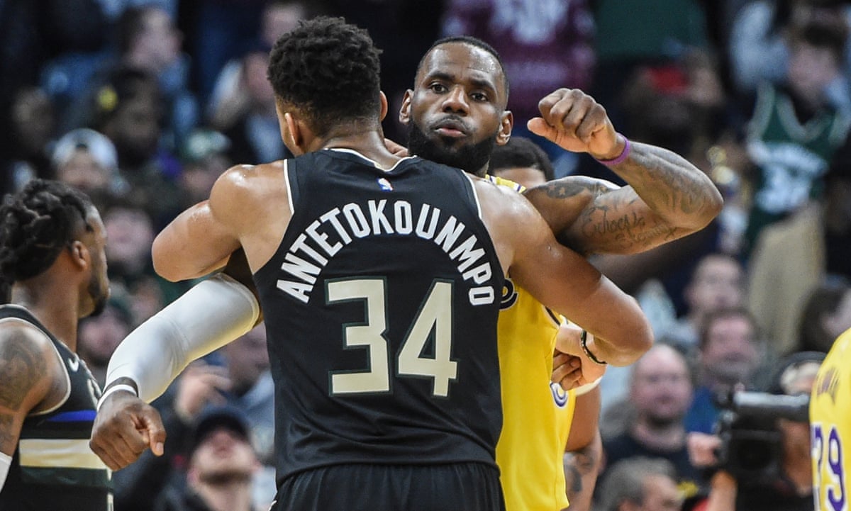 Bucks' Giannis Antetokounmpo, Lakers' LeBron James named All-Star captains | NBA | The Guardian