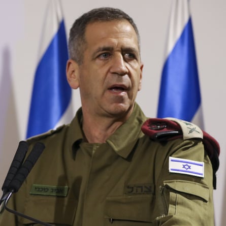 Aviv Kochavi in his role as head of the IDF in 2019.