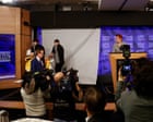 Press club refers banner incident to federal police - as it happened