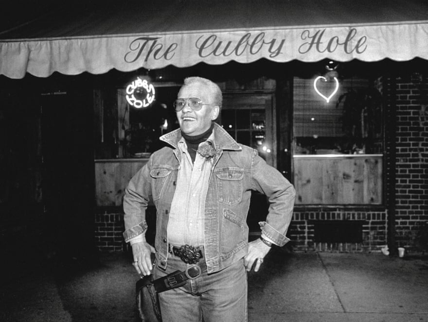 Stormè DeLarverie working as a bouncer at The Cubby Hole Bar, NYC, 1986