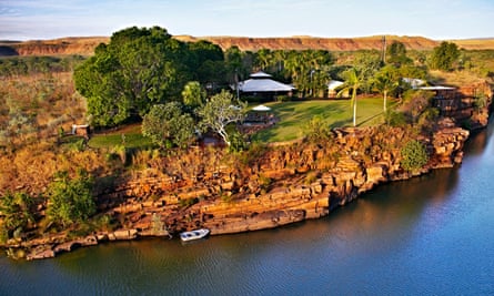 Le robuste El Questro Homestead dans la région reculée de Kimberley en Australie occidentale.