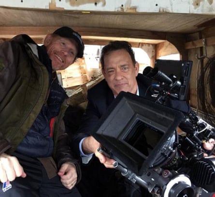 Ron Howard directing Tom Hanks in 2016’s Inferno