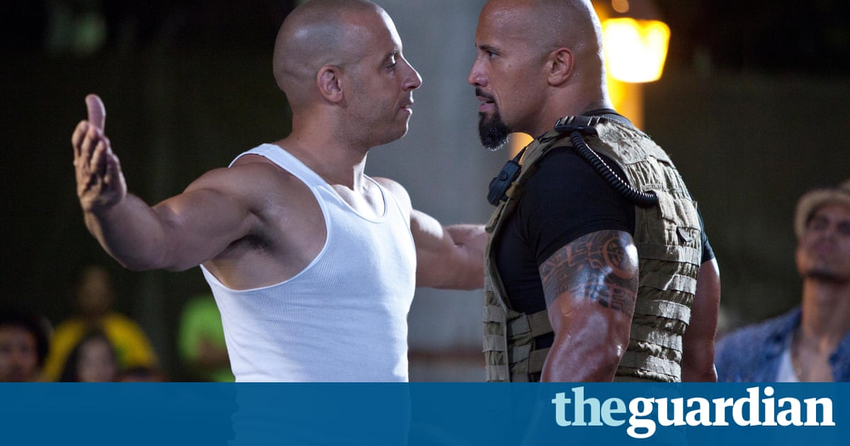 Did Fast & Furious star The Rock just hand Vin Diesel his candy ass?