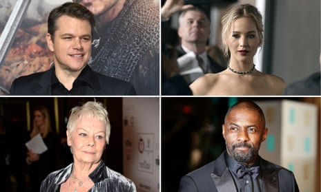 Matt Damon, Jennifer Lawrence, Judi Dench and Idris Elba could all be contenders if their forthcoming performances deliver. 