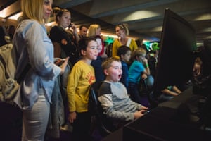 Scenes from Minecraft at the Opera House