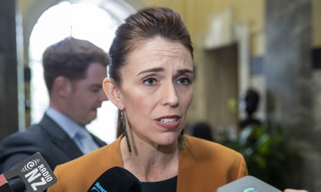 New Zealand’s prime minister, Jacinda Ardern, speaks during a media stand-up on her way to Question Time at Parliament, in Wellington, New Zealand Tuesday, Dec. 1, 2020.