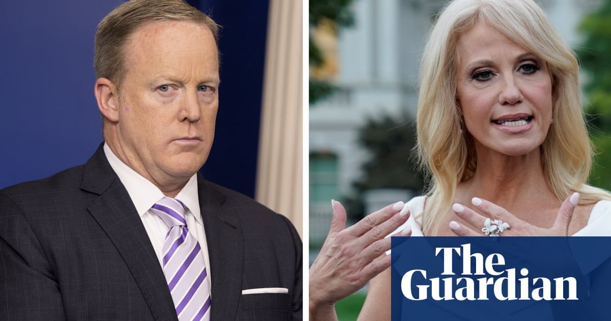 White House asks Sean Spicer and Kellyanne Conway to quit military academy boards – video 1