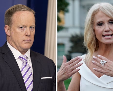 Sean Spicer and Kellyanne Conway, both Trump appointees, have been asked to step down from their posts.