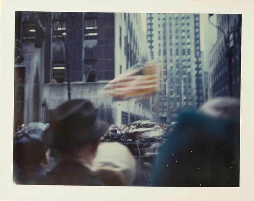 New York Parade, 1972, by Wim Wenders.
