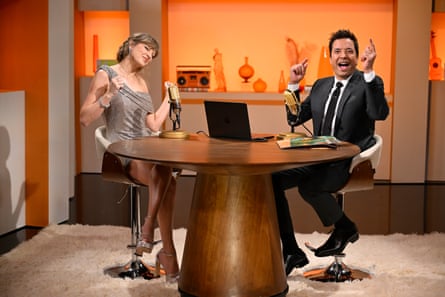 Swift and Jimmy Fallon go deep on The Life of a Showgirl.