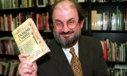 Salman Rushdie, the only triple Booker winner. He is pictured in 1993, when he won the ‘Booker of Bookers’ award for his 1981 Winner Midnight’s Children. The novel also won the 2008 Best of the Booker prize in a public vote.