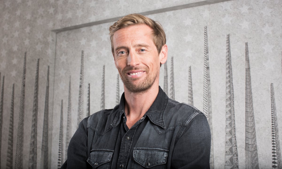 Peter Crouch I Ve Got A Photo Of Me And Mickey Rourke Doing The Robot Football The Guardian