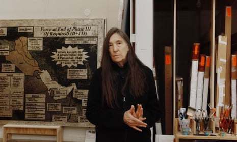 ‘Art is a wonderful thing, in the right hands’ … Jenny Holzer in her studio in Hoosick, New York.