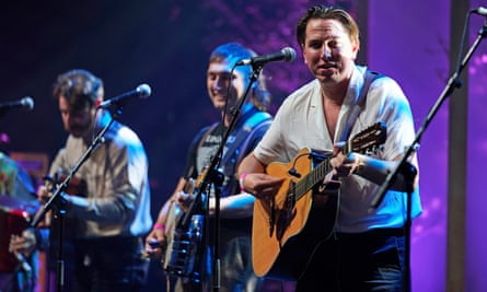 Les Mary Wallopers se sont produits l'année dernière aux prix folkloriques RTÉ Radio 1 à Dublin.