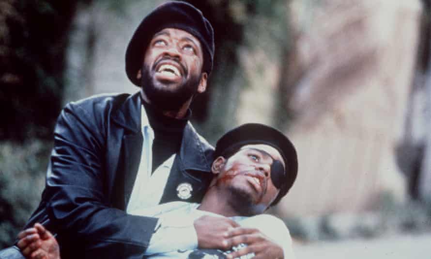 A scene from the 1995 film Panther, adapted from a novel by Melvin Van Peebles, and directed by his son Mario.