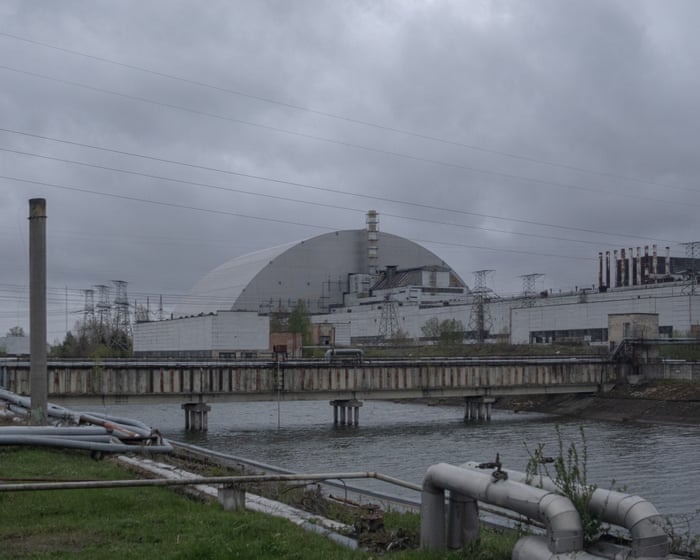 Russian drone hits building storing spent nuclear fuel near Chornobyl