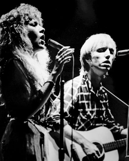Tom Petty and Stevie Nicks performing in 1981.