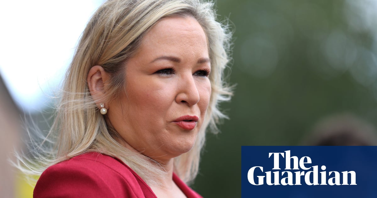 Northern Ireland deputy first minister Michelle O’Neill tests positive for Covid