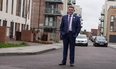 Darren Rodwell, the leader of Barking and Dagenham council, pictured in 2017.