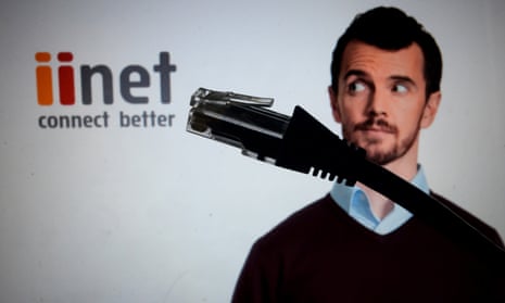 iiNet customers who use an email-hosting service are among those targeted by a hacker. 