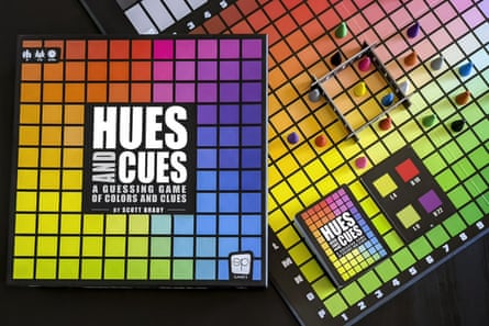 A photo of the board game Hues and Cues