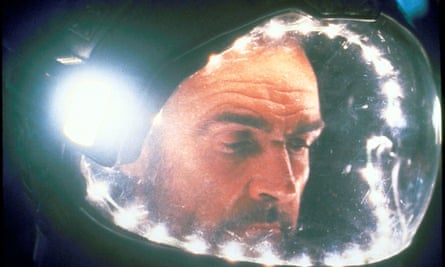 Sean Connery in Outland.