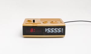 A restored and upgraded radio alarm clock by Clement Zheng, a designer combining computerisation and other materials