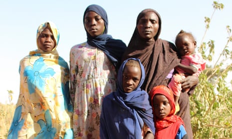 Nadifa Ismail arrives in Chad with her five surviving children. 