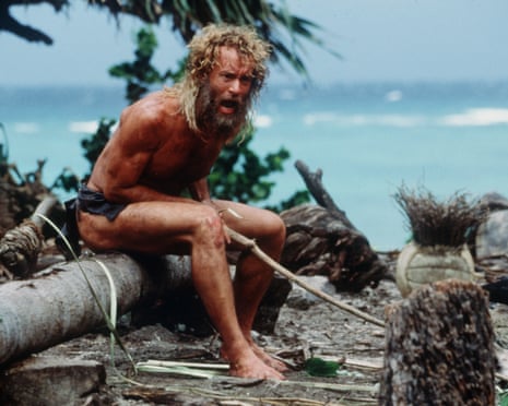 Tom Hanks in Cast Away.