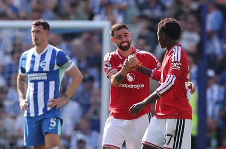 It’s a record-breaking 21st assist of the season for Bruno Fernandes.