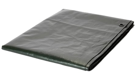 B&Q Pëlhurë gomuar kafe dhe jeshile, (L) 3 m (W) 2 m