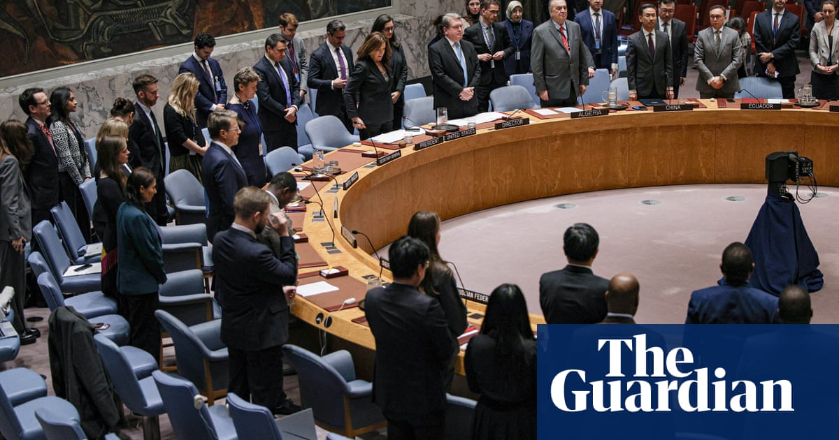 UN security council holds minute’s silence for former US president Carter – video UN security council holds minute’s silence for former US president Carter – video