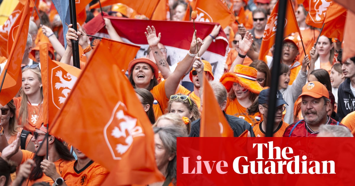 England v Netherlands: Women's Euro 2025 live