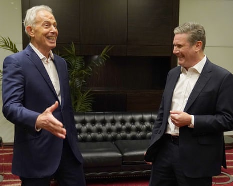 Tony Blair and Keir Starmer