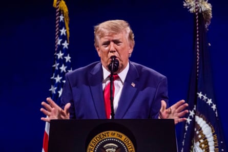 trump gives speech in DC