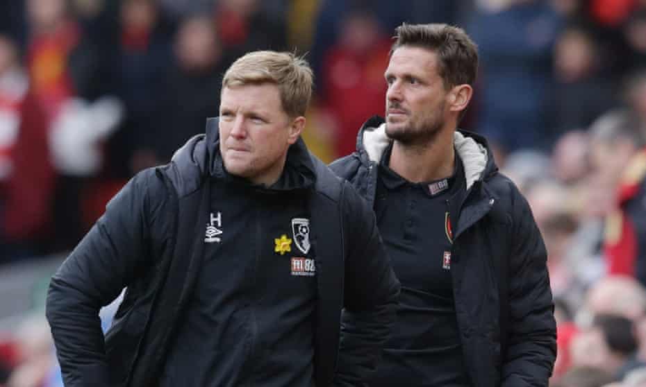 bournemouth manager eddie howe takes significant voluntary pay cut bournemouth the guardian
