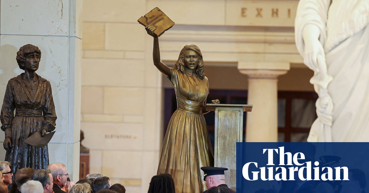 Statue of teen civil rights icon Barbara Rose Johns replaces Robert E Lee at US Capitol