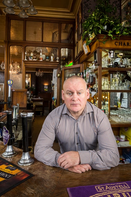 Dave Murphy, the landlord of the Golden Lion in Camden, north London.