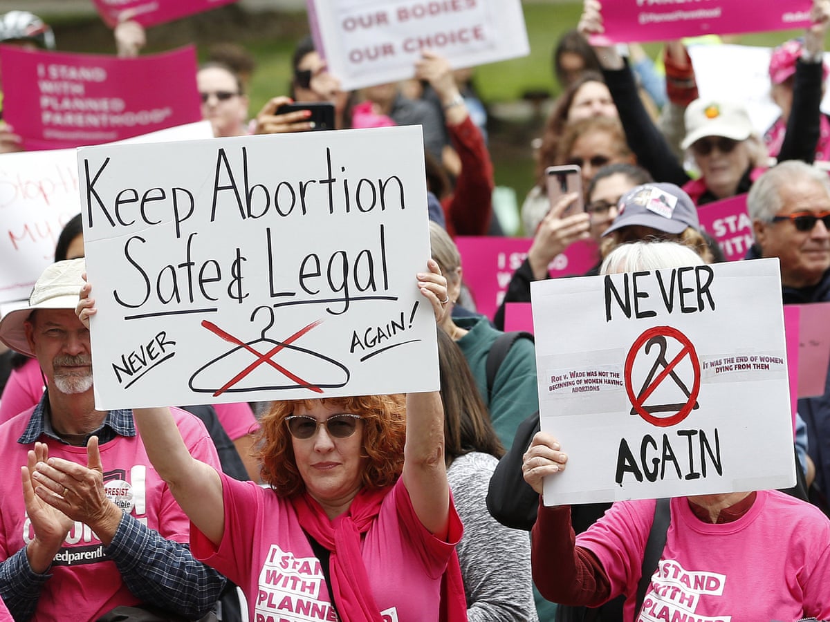 Blue states seek to protect abortion rights before supreme court decision |  Roe v Wade | The Guardian