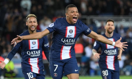 Wissam Ben Yedder’s hat-trick shows Didier Deschamps what he is missing | Ligue 1 1 Kylian Mbappé came off the bench and scored PSG’s winner against Nice.