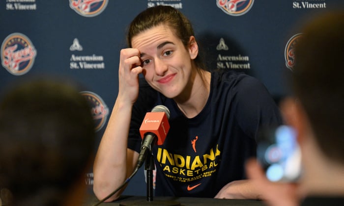 Caitlin Clark pushes back at being used to push racist and sexist agendas | Caitlin Clark | The Guardian